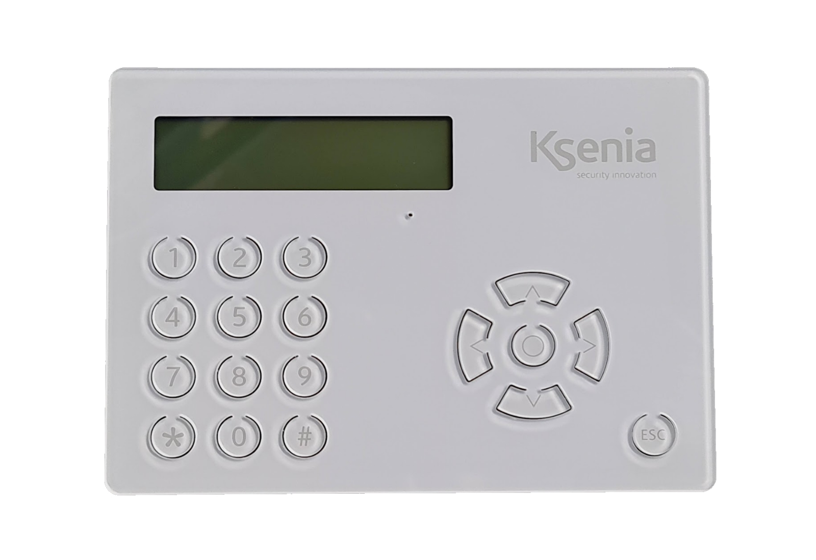 10020026 Clavier LCD avec RFID pour Ksenia, blanc