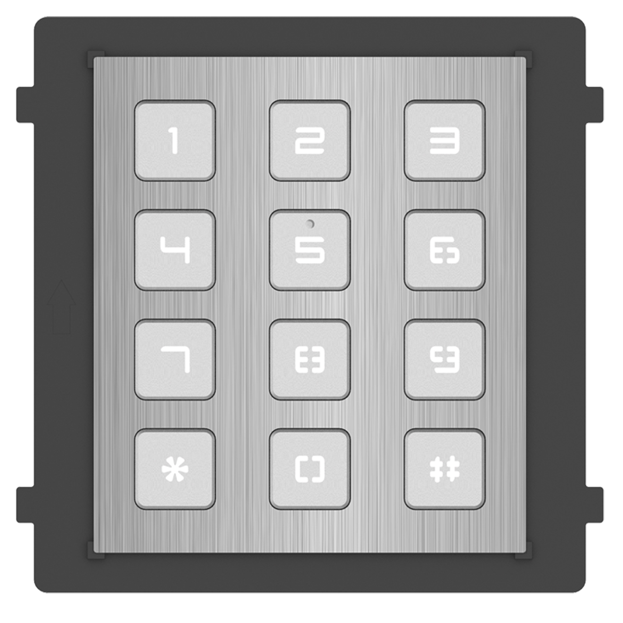 20000638 Hikvision Module keypad deur station, RVS look
