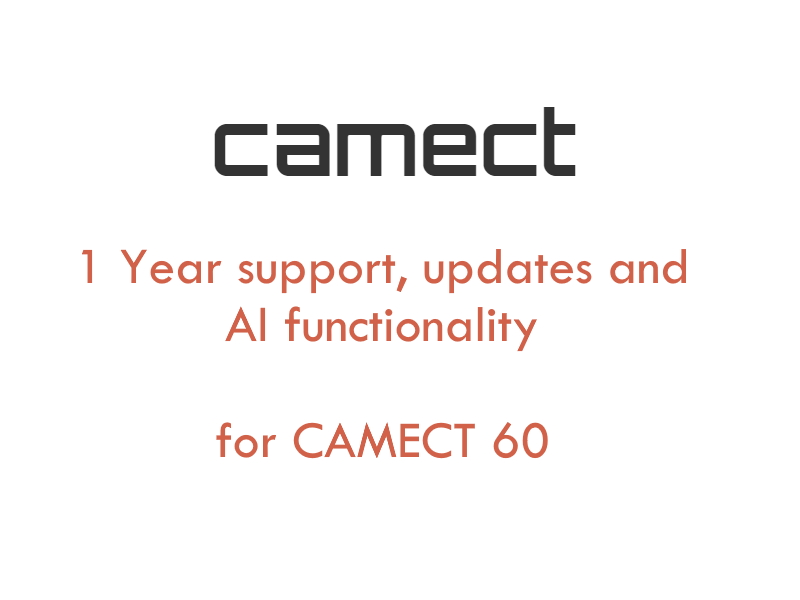 20047007 Licence Camect pour 1 an de support, mises à jour et fonctionnalité AI sur des chaînes illimitées pour CAMECT 60