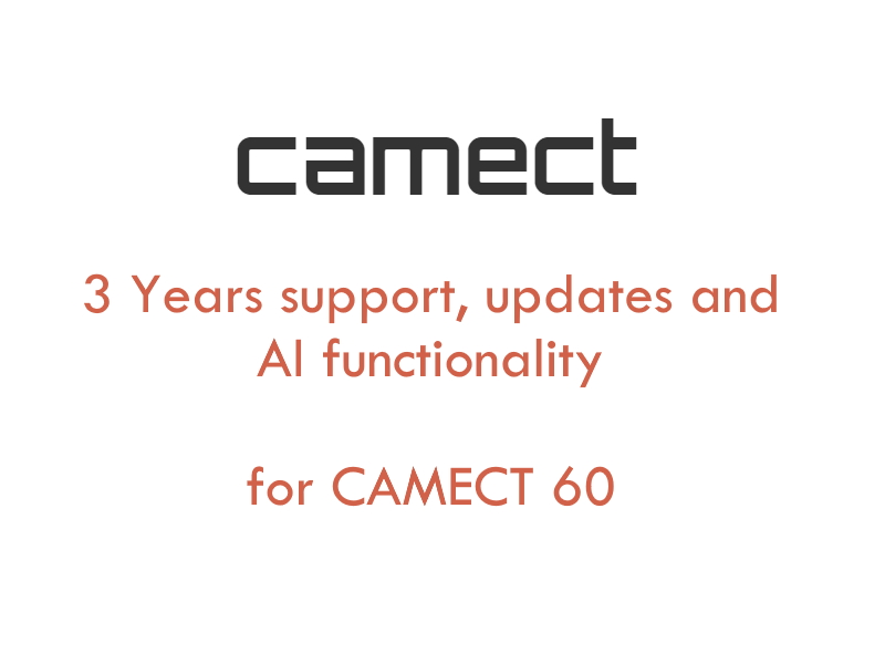 20047008 Licence Camect pour 3 ans de support, mises à jour et fonctionnalité AI sur des chaînes illimitées pour CAMECT 60