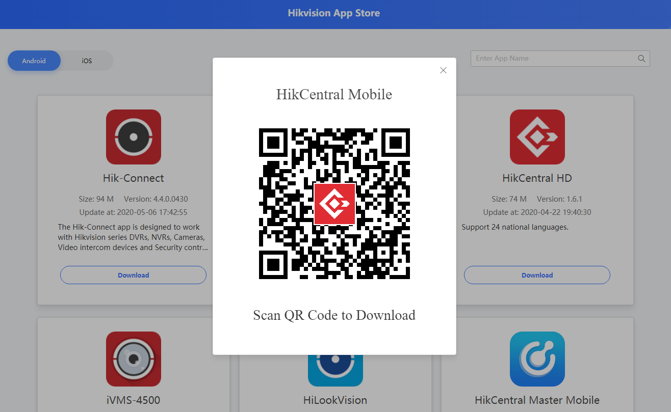 Hikvision App Store Hikvision App Store