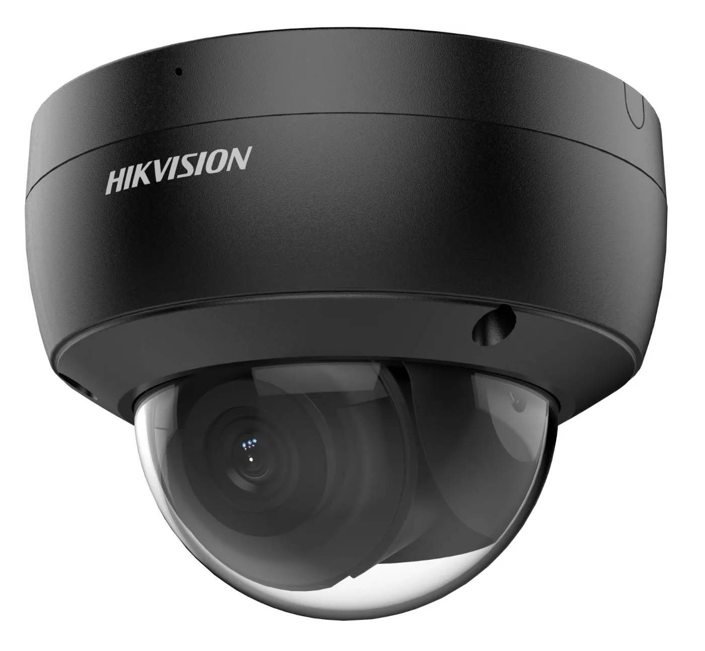 20001081 Hikvision EasyIP 4.0 AcuSense 8MP IR 4K Dome IP Camera, ingebouwde microfoon, zwart
