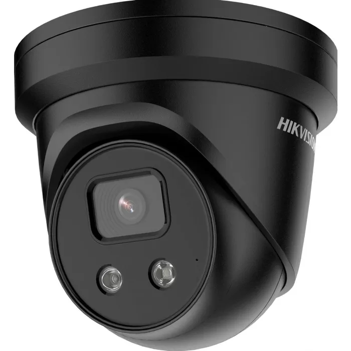 20000891 Hikvision AcuSense 8MP Mask detection turret camera, zwart
