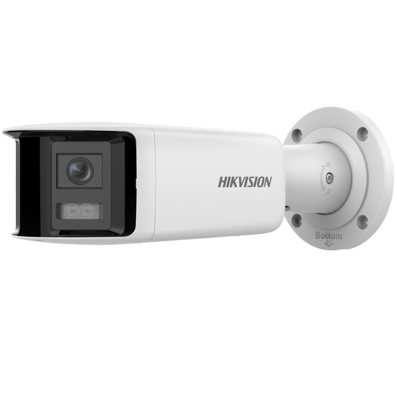 20001206 Caméra Bullet IP fixe panoramique Hikvision 4 MP AcuSense, 2.8 mm
