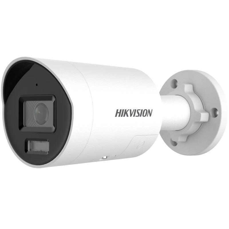 20001211 Hikvision 4MP AcuSense stroboscopique et avertissement audio, mini Bullet fixe, 2,8 mm