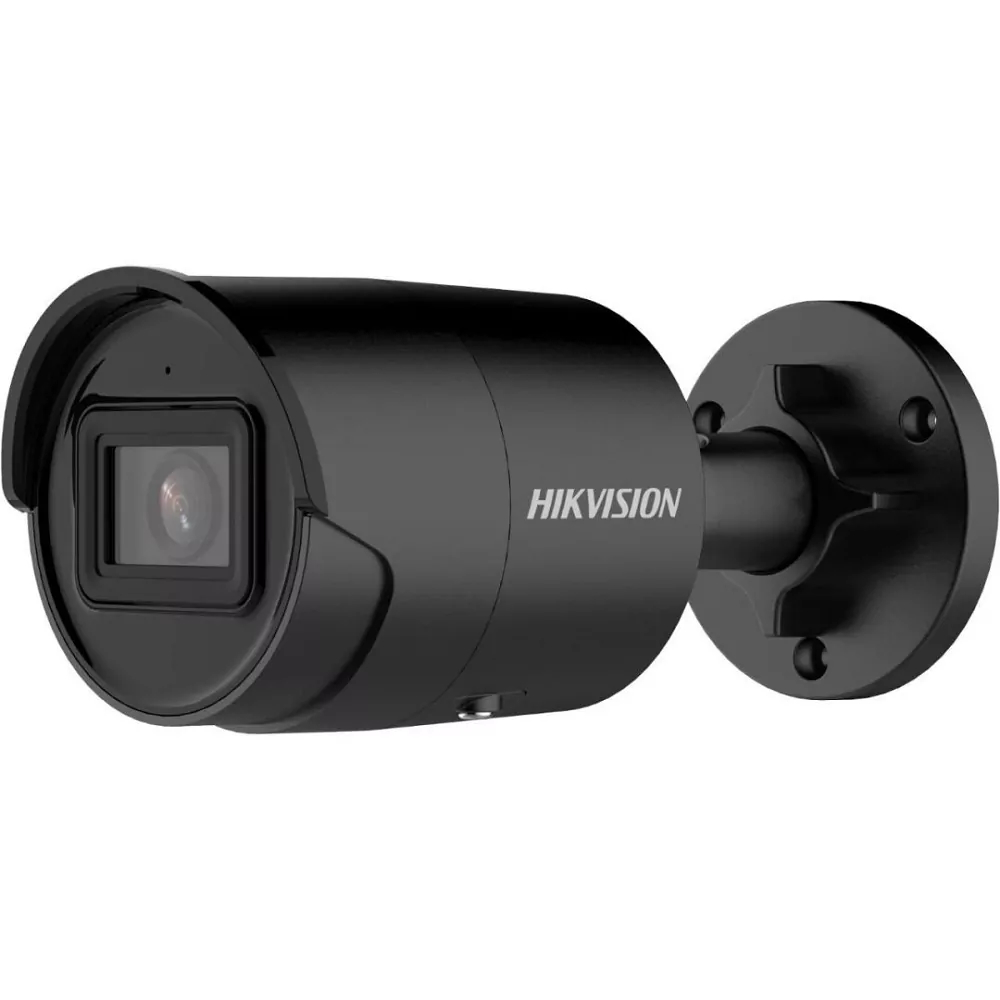 20001280 Hikvision EasyIP 4.0 AcuSense 8MP mini bullet IP camera, micro, 2.8mm, zwart
