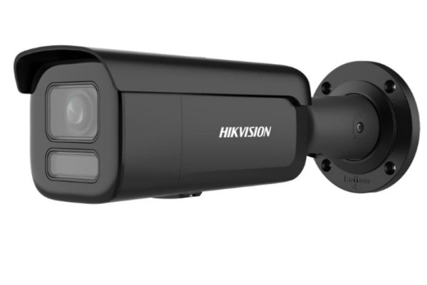 20001293 Hikvision 4 MP Smart Hybrid Light Dual Illumination Varifocal Bullet IP Camera, 2.8-12mm, zwart