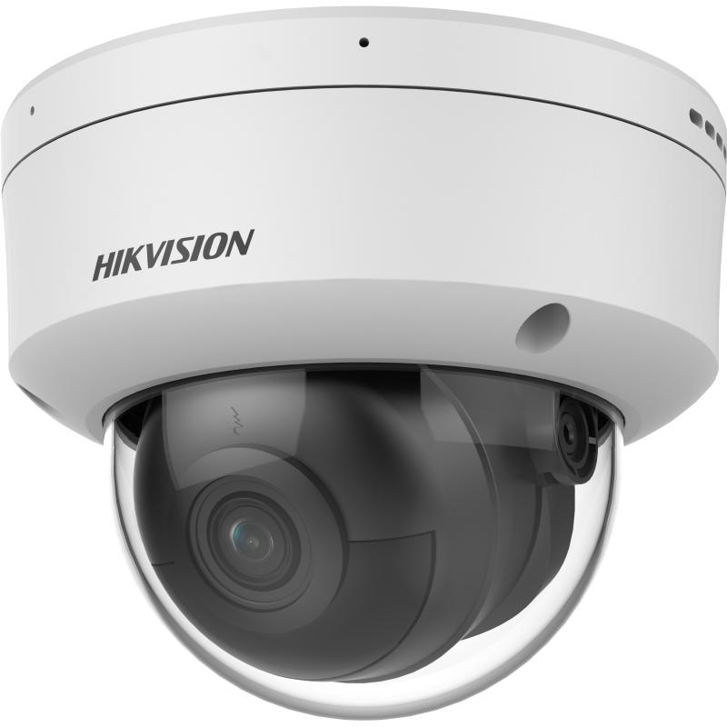 20001343 Caméra IP dôme fixe Hikvision 6 MP AcuSense, IK10, 2.8 mm