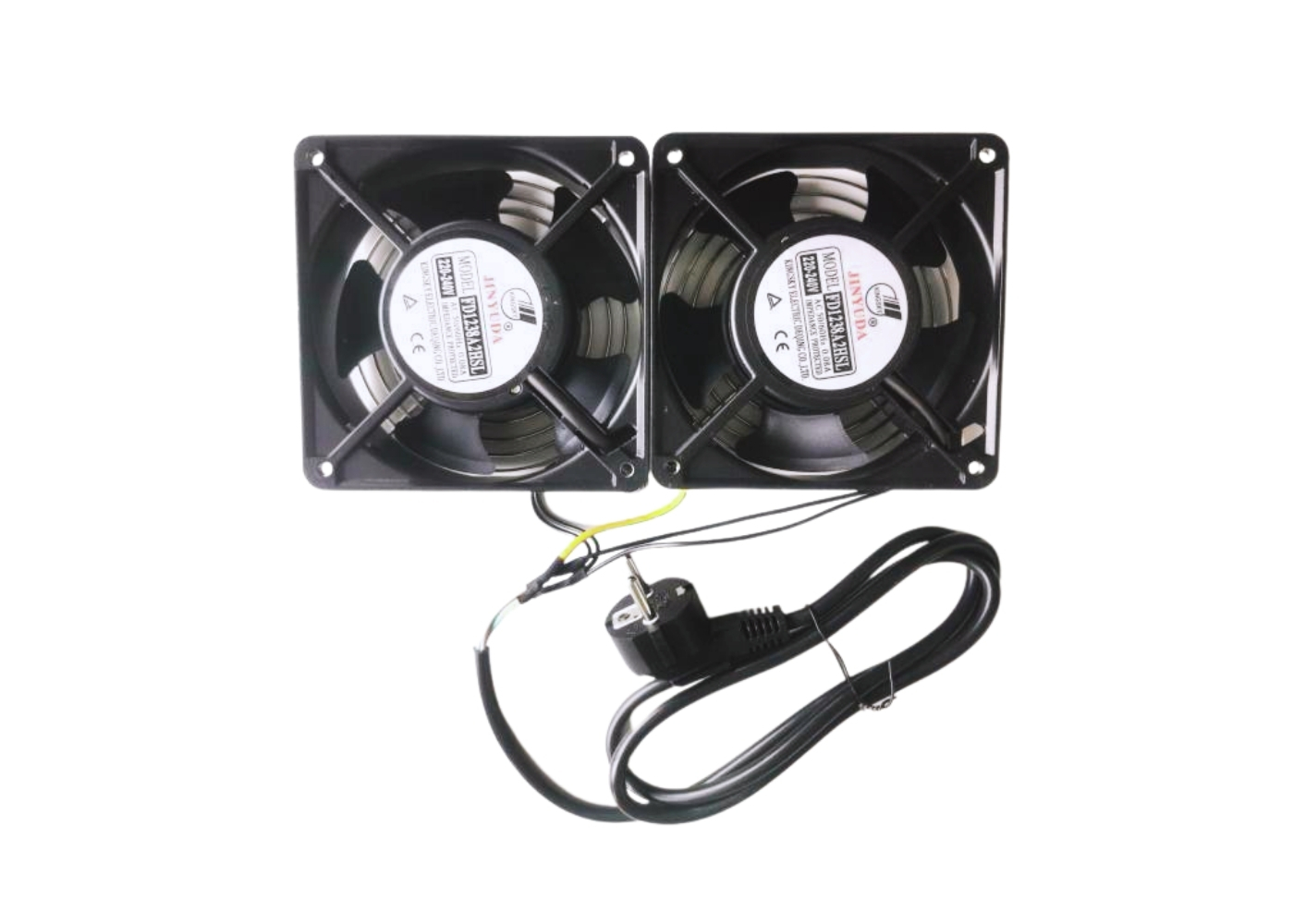 20002150 Ventilateur d'armoire Hikvision avec deux unités, prise standard européenne