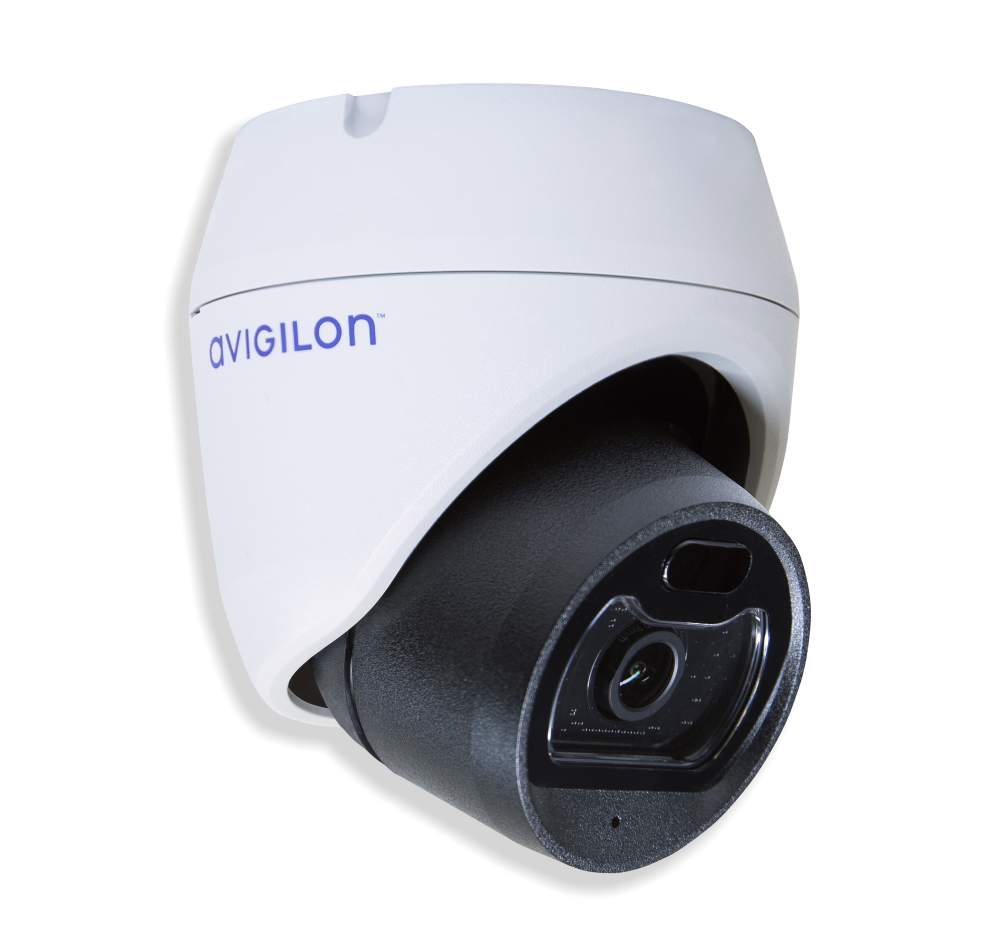 20010147 Avigilon Caméra IP H5M Turret IR extérieur, 2MP, 2.8mm