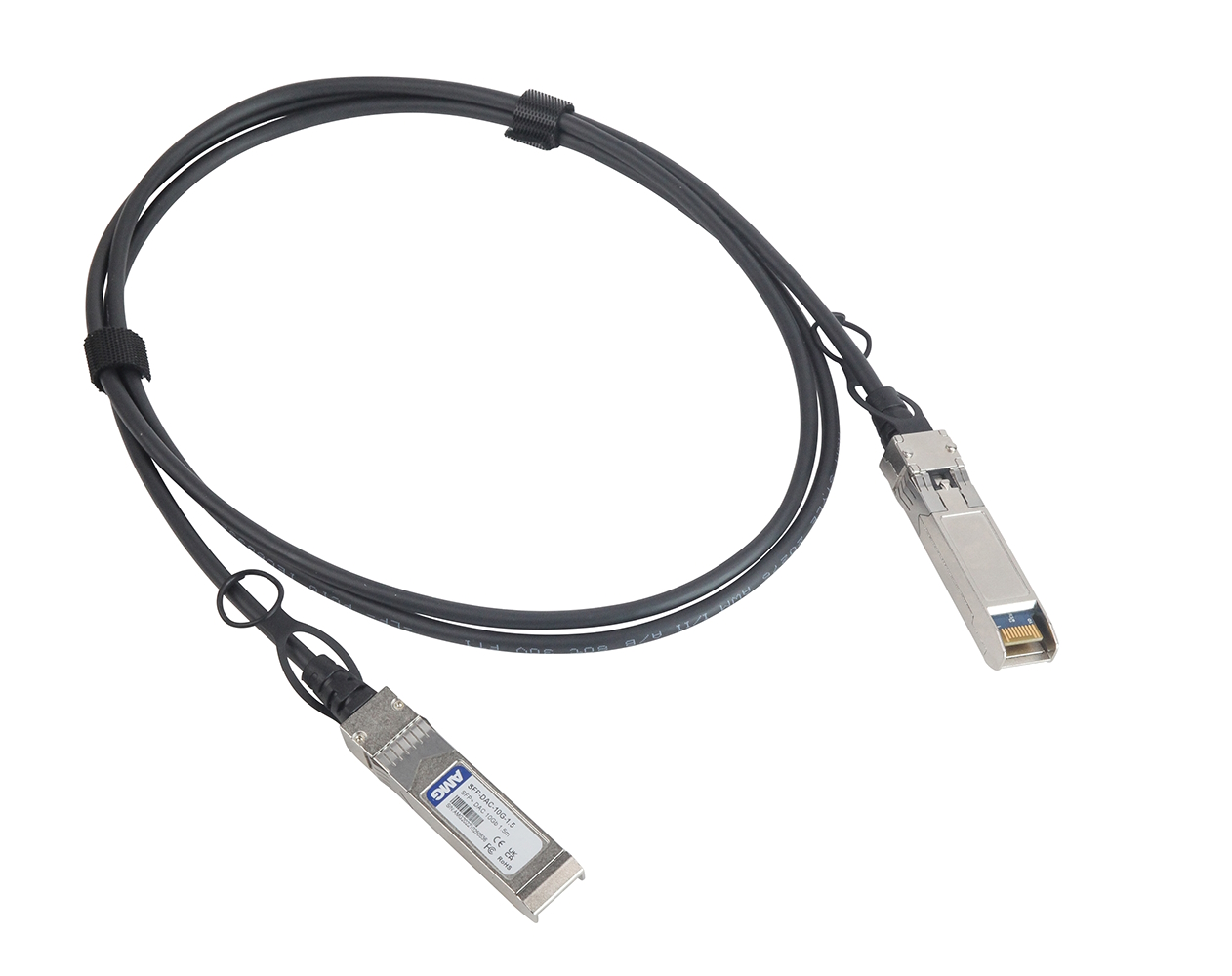 20065203 SFP+ DAC Cable, 1/10Gb, 1.5 mètre, -40°C à +85°C