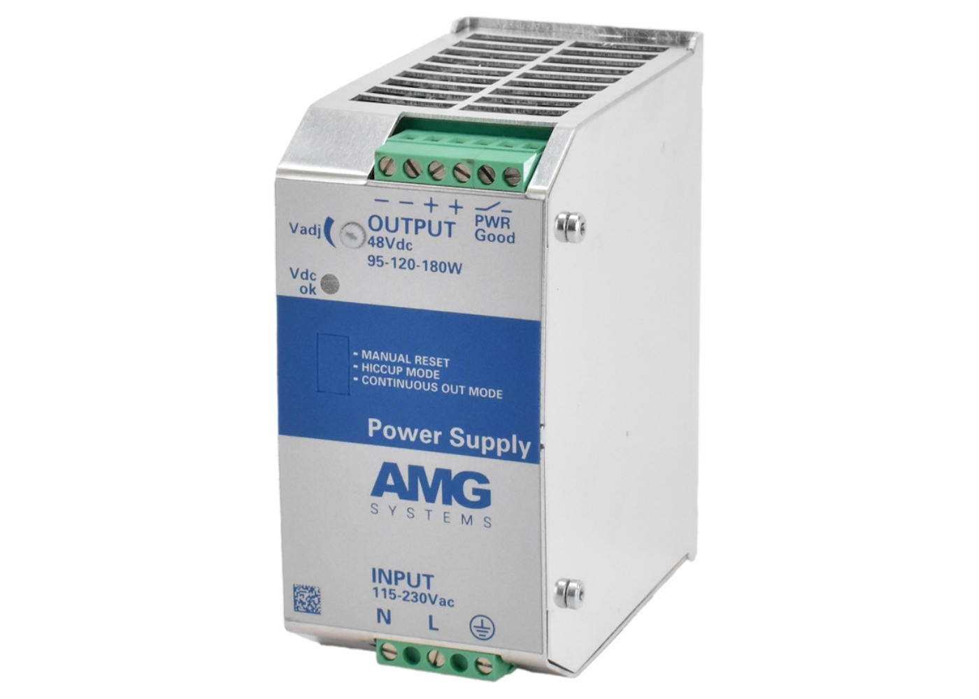20065251 AMG 48V 145W Industrial PS, DIN-Rail, -25 ~ +70°C