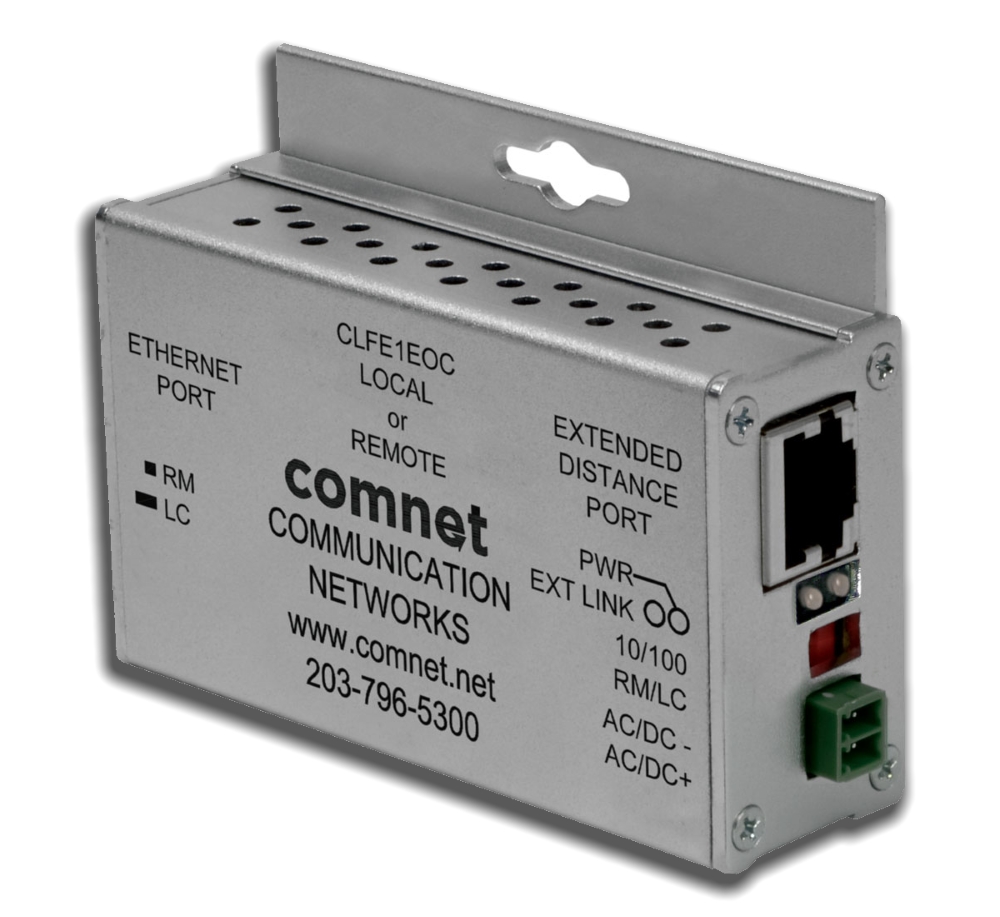 16645 Ethernet 1 voie sur Coax avec transfert PoE 15,4W