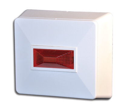 74036.1 Nevenindicator rood 10-30V/10mA incl. opbouwrand