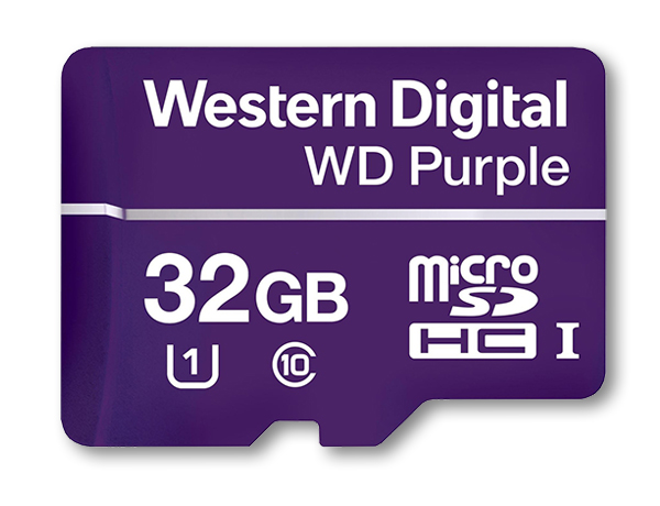 A7869.32 WD Purple carte microSD 32 GB