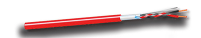 300002 Rode afgeschermde kabel halogeenvrij 1 x 2 x 1mm², 200m